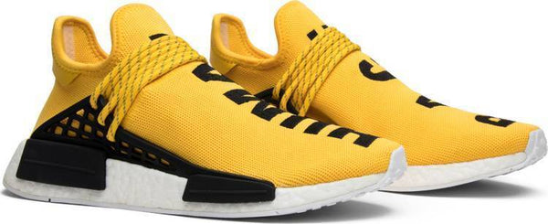 Pharrell x Adidas NMD Trail 'Human Race' Yellow Shoes Men Women Sneaker Sale All Size US 7-11
