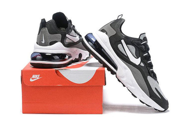 Nike Air Max 270 React GS 'Black Grey' Sneaker Shoes Sale Men Size 5.5 - 11