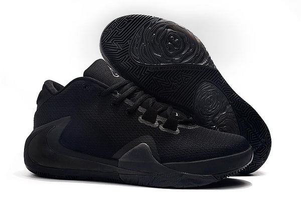 Nike Zoom Freak 1 All Black Basketball Sneaker Shoes Sale Size US 7,8,8.5,9.5,10,11,12
