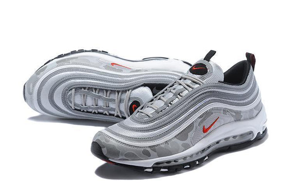 Nike Air Max 97 Camouplage Silver White Shoes Sale Size US 7, 8, 8.5, 9, 10, 11