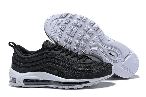 Nike Air Max 97 LX  Swarovski Black White Shoes Sale Men Size US 7, 8, 8.5, 9, 10, 11