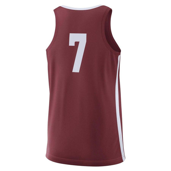 #7 Alabama Crimson Tide College Basketball Replica Jersey – Crimson 2019