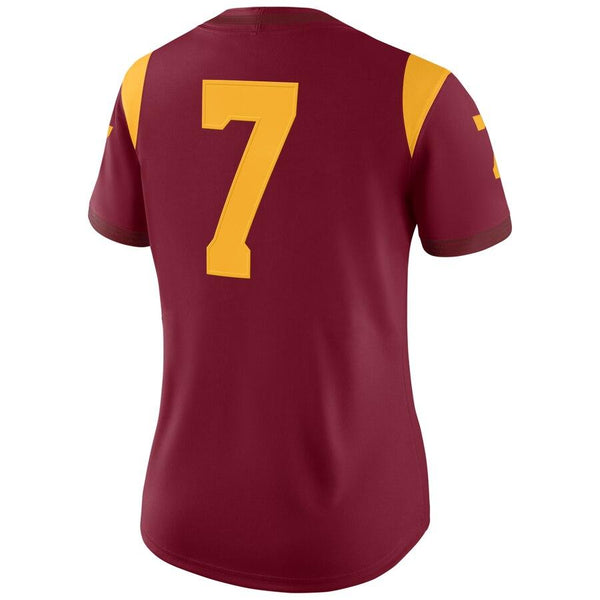 #7 USC Trojans Women's Game Jersey - Cardinal 2019