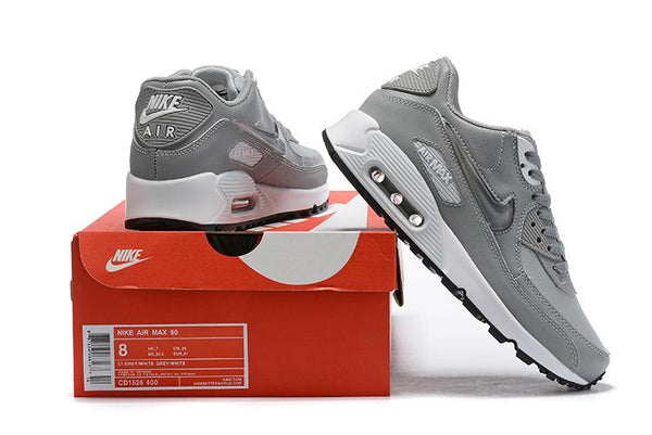 Nike Wmns Air Max 90 'Wolf Grey' Shoes Sneaker Sale Men Size US 7, 8, 8.5, 9, 10, 11
