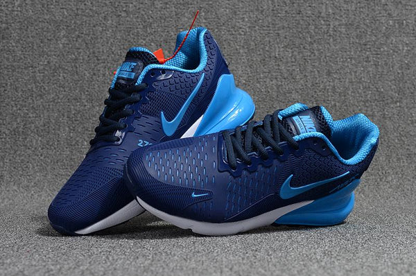 Nike Air Max 270 Blue Navy Sneaker Shoes Sale Men Women Size 5.5 - 11