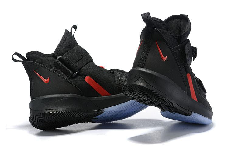 Nike Lebron Soldier XIII 13 Black Red Men Sneaker Shoes Sale Size US7,8,8.5,9,10,11,12