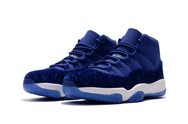 Nike Air Jordan 11 PRM Velvet Heiress Royal Blue Basketball Men Size US 7 - 13