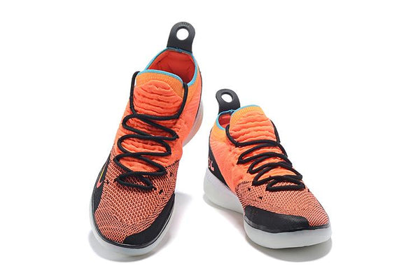 Nike Zoom KD11 Orange Black Men Shoes Sneaker Sale Size US 7,8,8.5,9.5,10,11,12
