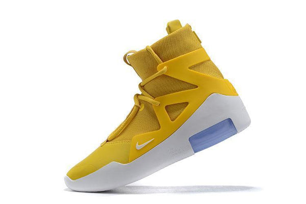 Nike Air Jordan Fear Of God 1 White Blue Yellow Men Shoes Sale Basketball  Size US 7 - 13