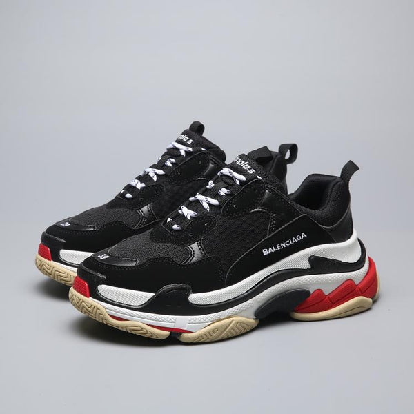 Balenciaga Triple S Trainer 'Black' Shoes Sneaker Sale Men Women Size 35-45