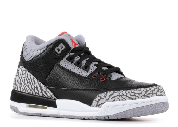 Nike Air Jordan 3 Retro Black Cement Men Shoes Sale Size US 7, 8, 8.5, 9, 10, 11, 12, 13