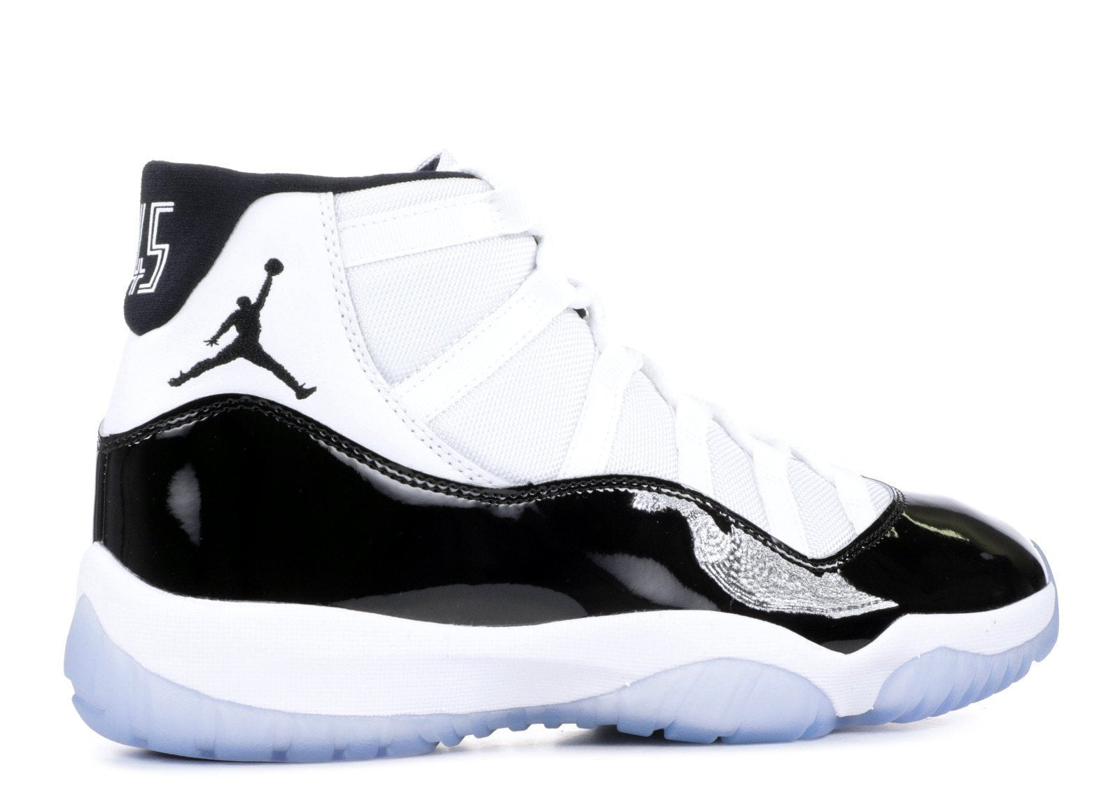 Nike Air Jordan 11 Retro Concord Black White  Men Shoes Sale Size US 7, 8, 8.5, 9, 10, 11, 12, 13