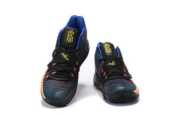Kyrie 5 Neon Black Caro Basketball Shoes Men Sale Size US 7,8,8.5,9.5,10,11,12
