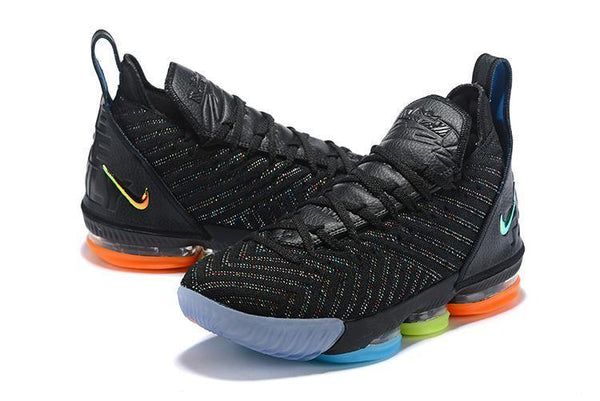Nike Lebron XVI 16 EP Black Blue Men Shoes Sale Size US7,8,8.5,9,10,11,12