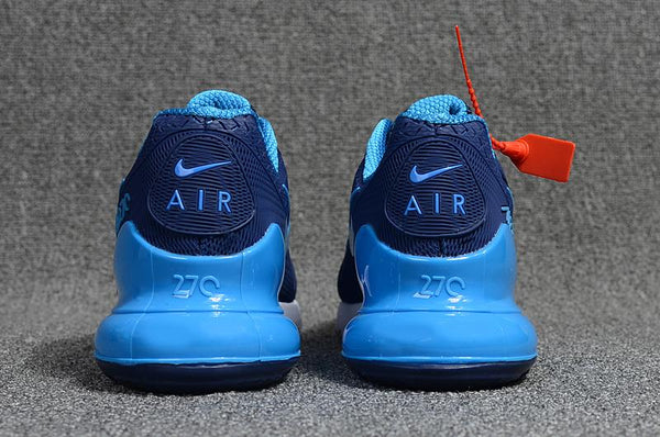 Nike Air Max 270 Blue Navy Sneaker Shoes Sale Men Women Size 5.5 - 11