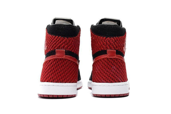 Nike Air Jordan 1 High Retro Flyknit Red Shoes Basketball Men Size US 7 - 13