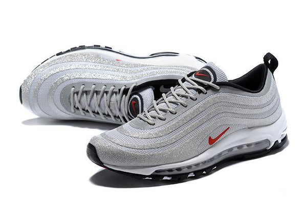 Nike Air Max 97 LX  Swarovski Silver White Shoes Sale Men Size US 7, 8, 8.5, 9, 10, 11