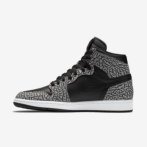 Nike Air Jordan 1 Black Elephant Shoes Basketball Men Size US 7 - 13