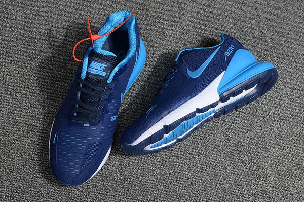Nike Air Max 270 Blue Navy Sneaker Shoes Sale Men Women Size 5.5 - 11