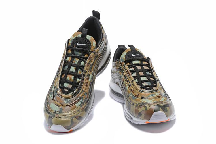 Nike Air Max 97 Camouplage Coffe Green Shoes Sale Size US 7, 8, 8.5, 9, 10, 11