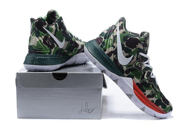 Kyrie 5 'Camouplage' Basketball Shoes Sale Size US 7,8,8.5,9.5,10,11,12