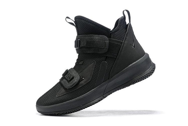 Nike Lebron Soldier XIII 13 All Black Men Sneaker Shoes Sale Size US7,8,8.5,9,10,11,12