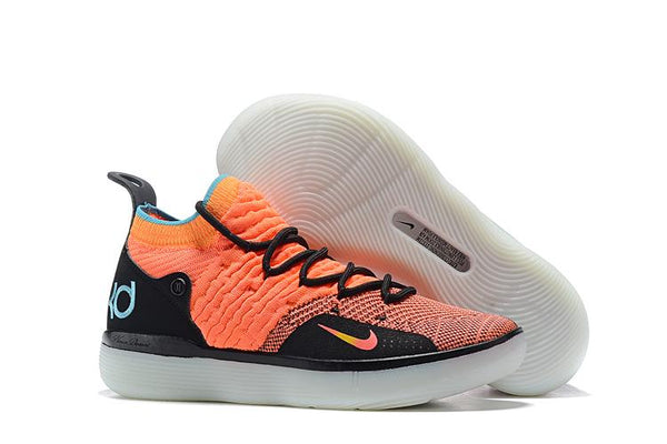 Nike Zoom KD11 Orange Black Men Shoes Sneaker Sale Size US 7,8,8.5,9.5,10,11,12