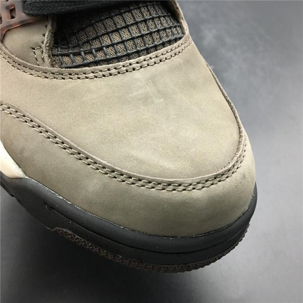 Nike Air Jordan 4 Retro Travis Scott Dark Mocha Sail Cool Grey Vred Men Shoes Sale Size US 7, 8, 8.5, 9, 10, 11, 12, 13
