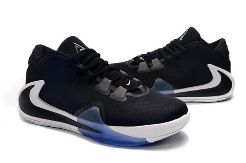 Nike Zoom Freak 1 Black White Basketball Sneaker Shoes Sale Size US 7,8,8.5,9.5,10,11,12