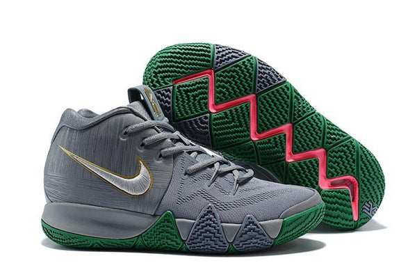 Nike Kyrie 4 B'City Guardians' Grey Men Basketball Shoes Sale Size US 7,8,8.5,9.5,10,11,12