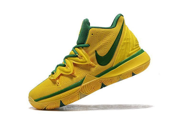 Kyrie 5 Yellow Green Basketball Shoes Men Sale Size US 7,8,8.5,9.5,10,11,12