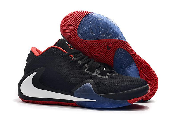Nike Zoom Freak 1 Black Red Basketball Sneaker Shoes Sale Size US 7,8,8.5,9.5,10,11,12