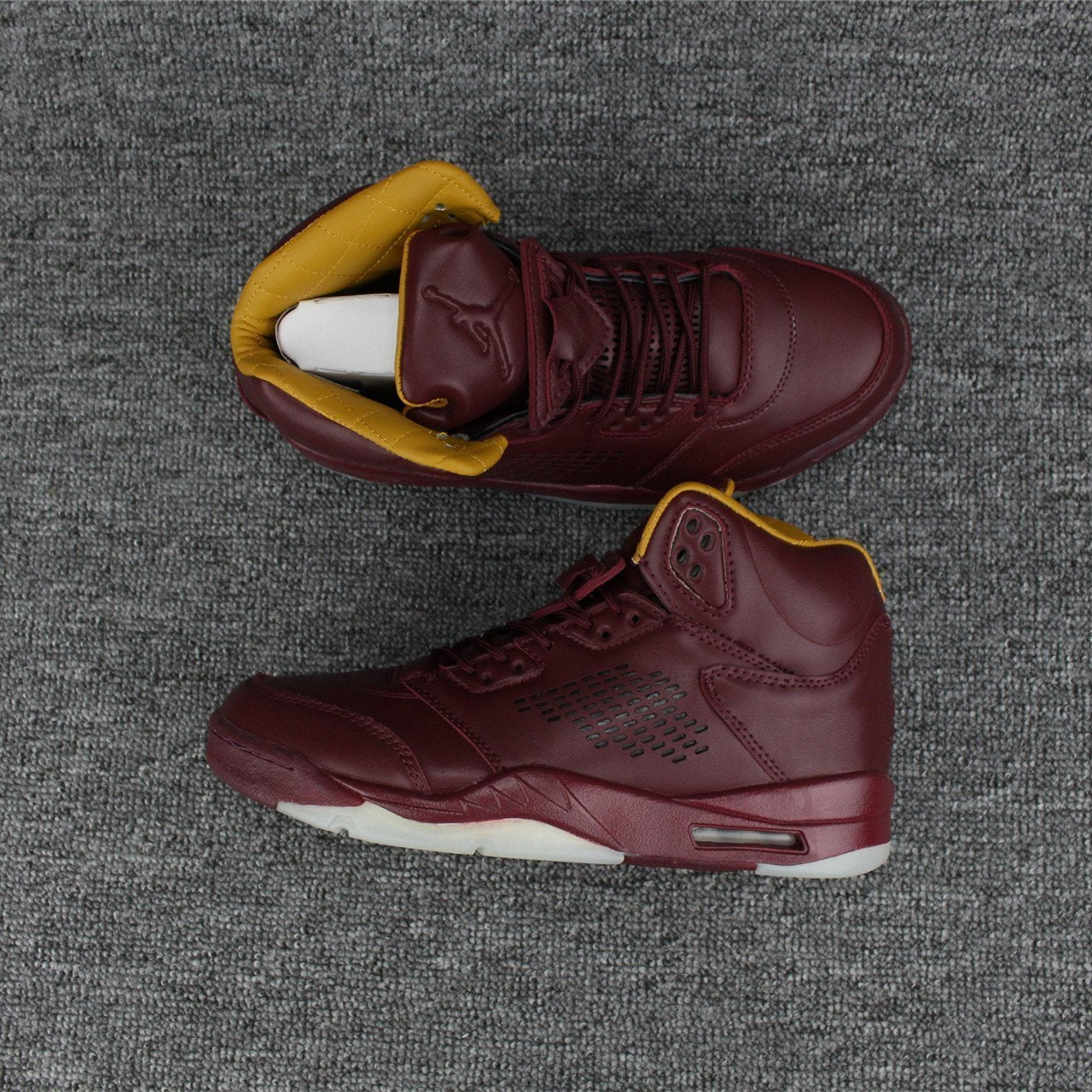 Nike Air Jordan 5 Retro Bordeaux Men Shoes Sale Size US 7, 8, 8.5, 9, 10, 11, 12, 13