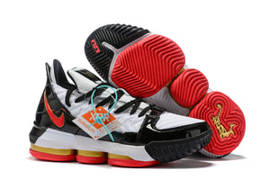 Nike Lebron XVI 16 SB Black White Red Sneaker Shoes Sale Men Size 7-13