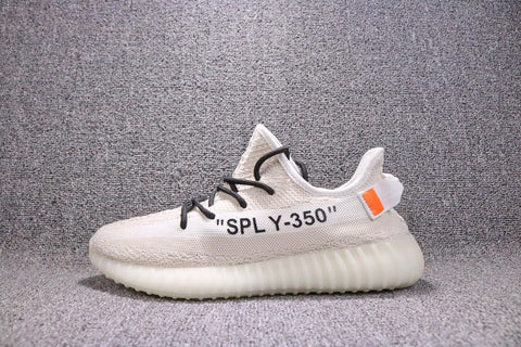 OFFWHITE x Adidas YEEZY BOOST 350 V2 'White Cream' Shoes Men Women Sneaker Sale All Size US 7-11