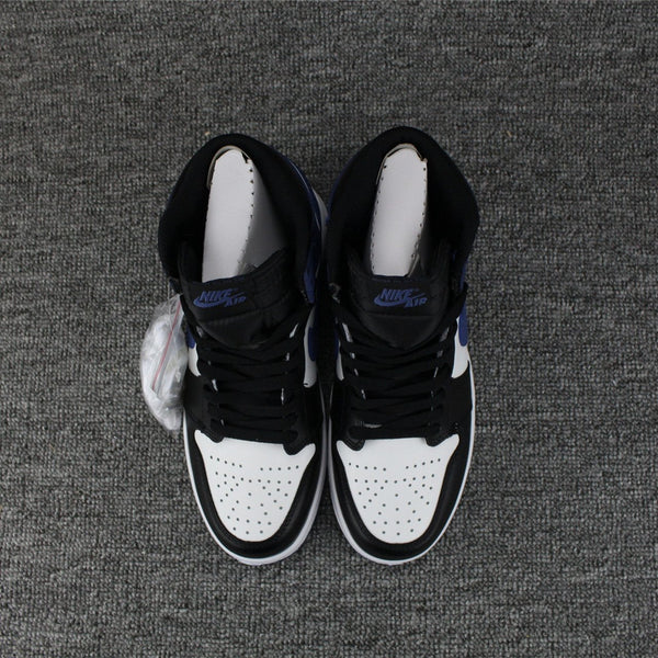 Nike Air Jordan 1 High Retro OF 6 Ring Whie Black Navy Shoes Basketball Men Size US 7 - 13