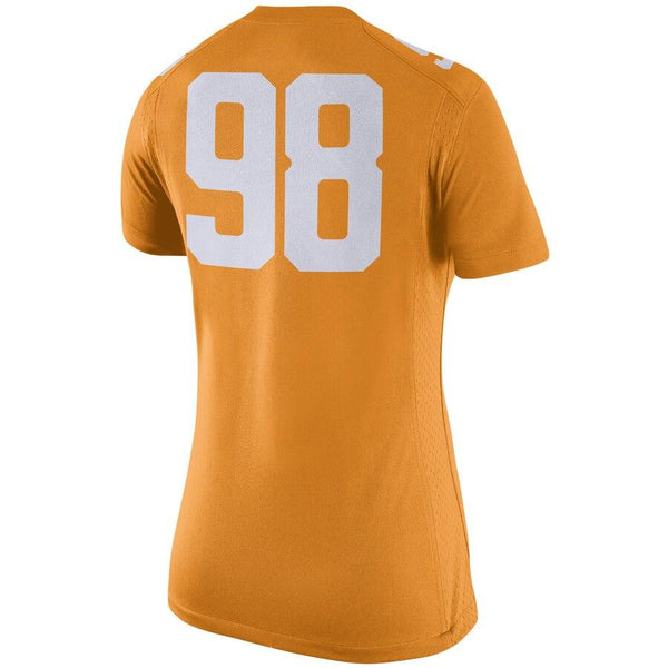 #98 Tennessee Volunteers Women's Game Replica Football Jersey - Tennessee Orange 2019