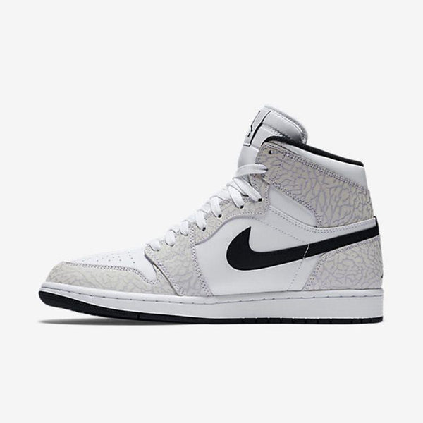 Nike Air Jordan 1 White Elephant Shoes Basketball Men Size US 7 - 13