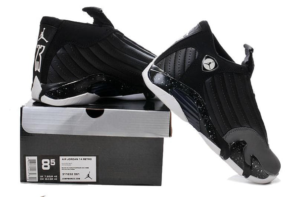 Nike Air Jordan 14 Retro Black Grey Sneaker Shoes Sale Men Size 7-13