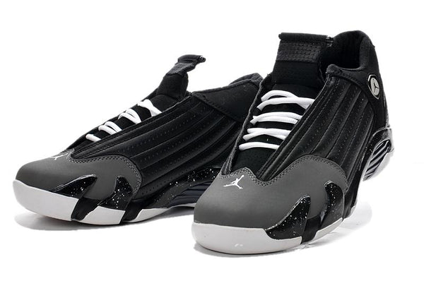Nike Air Jordan 14 Retro Black Grey Sneaker Shoes Sale Men Size 7-13