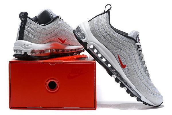 Nike Air Max 97 LX  Swarovski Silver White Shoes Sale Men Size US 7, 8, 8.5, 9, 10, 11