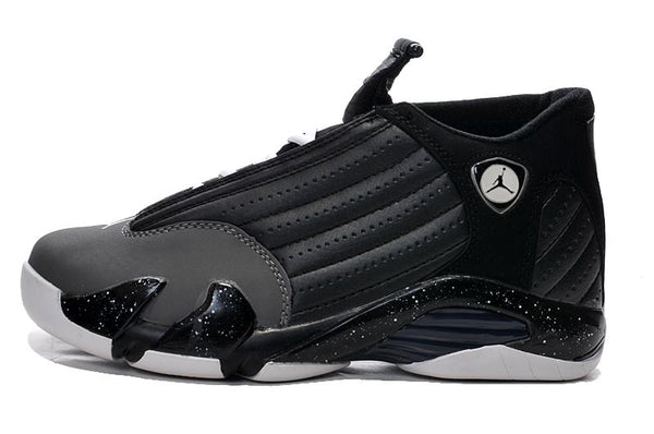 Nike Air Jordan 14 Retro Black Grey Sneaker Shoes Sale Men Size 7-13