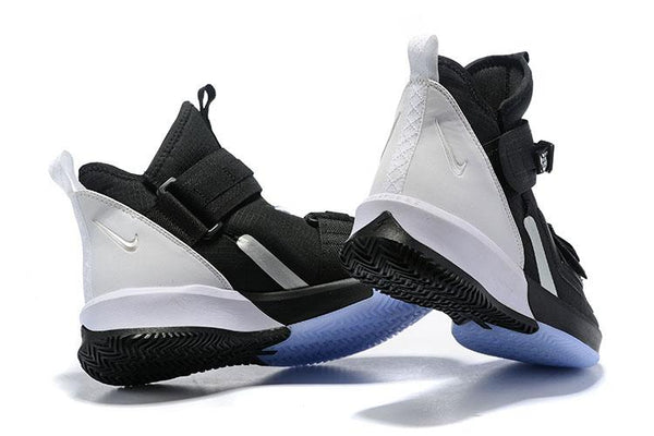 Nike Lebron Soldier XIII 13 Black White Men Sneaker Shoes Sale Size US7,8,8.5,9,10,11,12