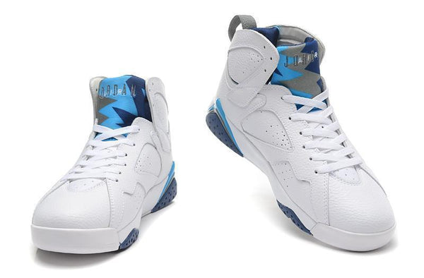 Nike Air Jordan 7 Retro White Blue Shoes Basketball Men Size US 7 - 13