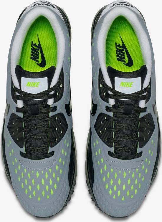 Nike Air Max 90 Ultra Ultra Br 'Grey Black Volt' Shoes Sneaker Sale Men Size US 7, 8, 8.5, 9, 10, 11