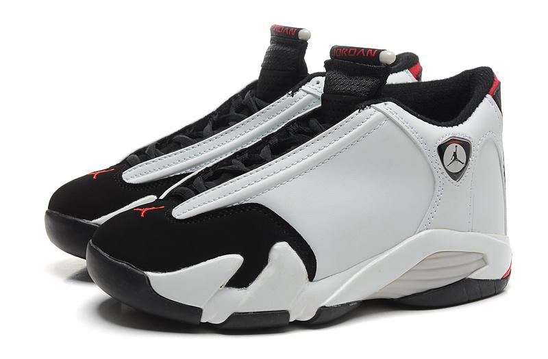 Nike Air Jordan 14 Retro 'Black Toe' 2014 Sneaker Shoes Sale Men Size 7-13