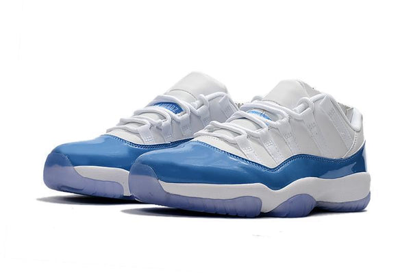 Nike Air Jordan 11 Retro Low UNC White University Blue Basketball Men Size US 7 - 13