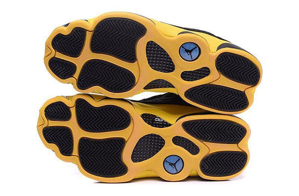 Nike Air Jordan Men 13 Retro Yellow Basketball Men Size US 7 - 13