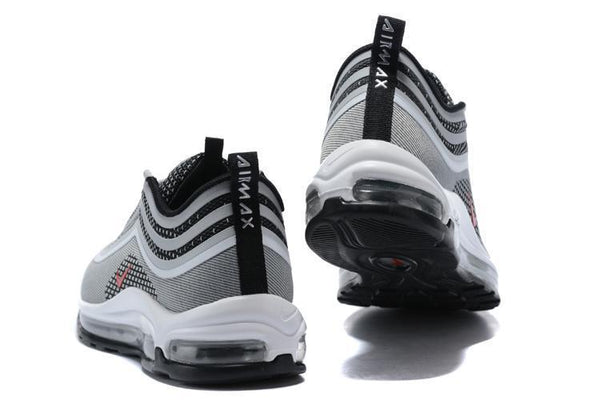 Nike Air Max 97 Ultra 17 Silve Grey Red White Men Shoes Sale Size US 7, 8, 8.5, 9, 10, 11