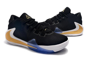 Nike Zoom Freak 1 Black Gold Basketball Sneaker Shoes Sale Size US 7,8,8.5,9.5,10,11,12